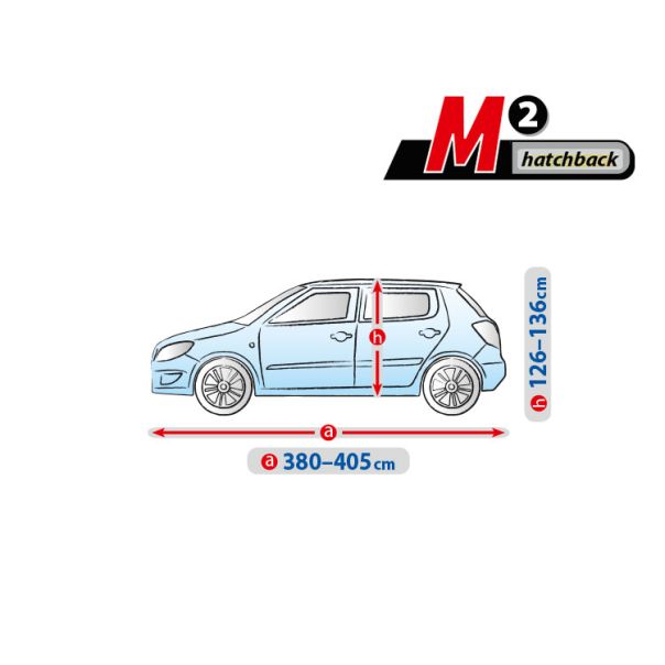 KEGEL BLAZUSIAK Cerada za automobil m2 hatchback d 380-405-š 126-136- v 148cm - 5-3955-241-3021