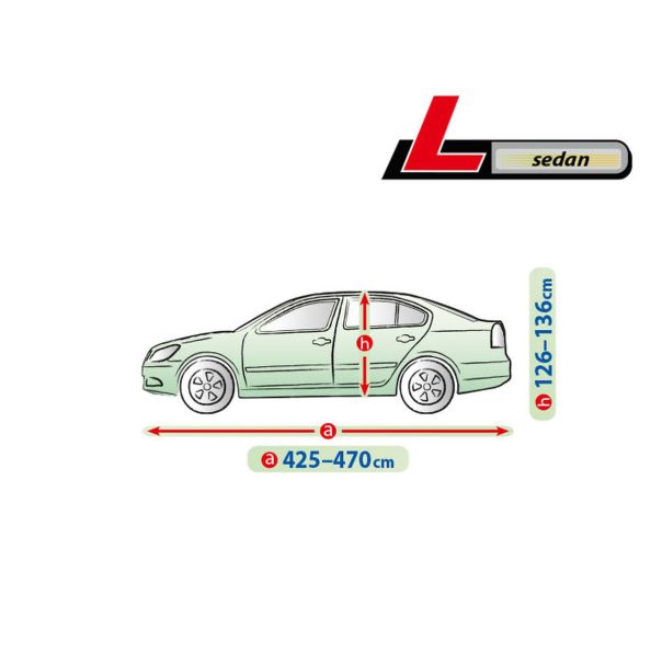 KEGEL BLAZUSIAK Cerada za automobil l sedan,d 425-470cm,v 126-136cm - 5-4112-248-3020