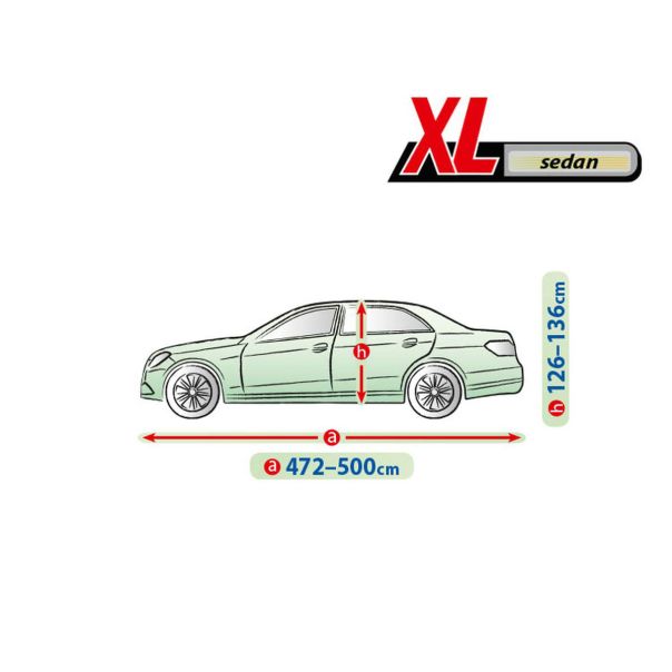 KEGEL BLAZUSIAK Cerada za automobil xl sedan,d 472-500cm,v 126-136cm - 5-4113-248-3020
