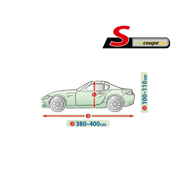 KEGEL BLAZUSIAK Cerada za automobil s coupe,d 380-400cm,v 100-110cm - 5-4140-248-3020