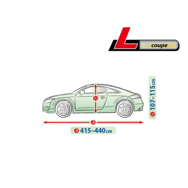 KEGEL BLAZUSIAK Cerada za automobil l coupe,d 415-440cm,v 107-115cm - 5-4142-248-3020