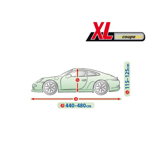 KEGEL BLAZUSIAK Cerada za automobil xl coupe,d 440-480cm,v 115-125cm - 5-4143-248-3020