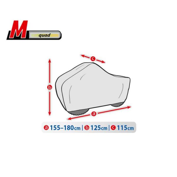 KEGEL BLAZUSIAK Cerada za quad veličina .m d 155-180-v 125-š 115cm - 5-4192-248-3020