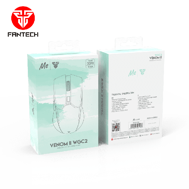 FANTECH Mis Wireless Gaming WGC2 Venom II MINT EDITION - FT99926