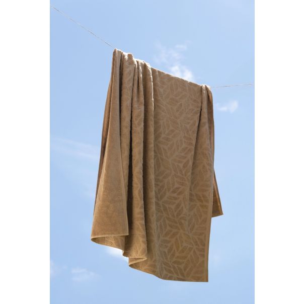 STEFAN Frotirski prekrivač 140x200cm Liska, braon - 50-braonl