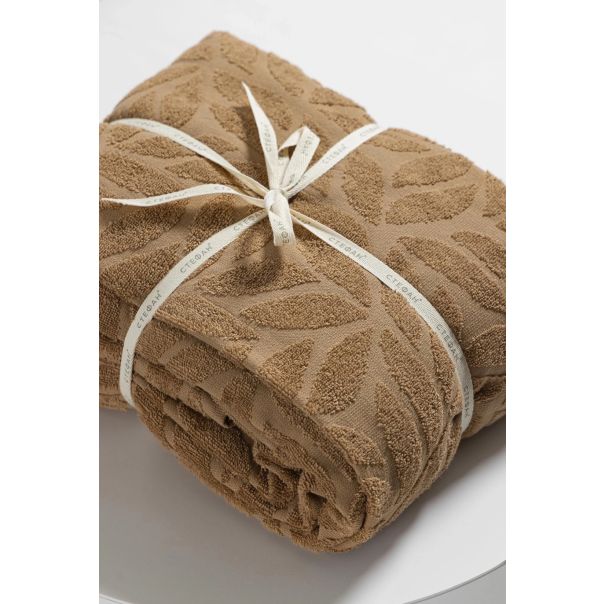 STEFAN Frotirski prekrivač 140x200cm Liska, braon - 50-braonl