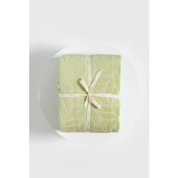 STEFAN Frotirski prekrivač 140x200cm Liska, zelena - 50-zelenal