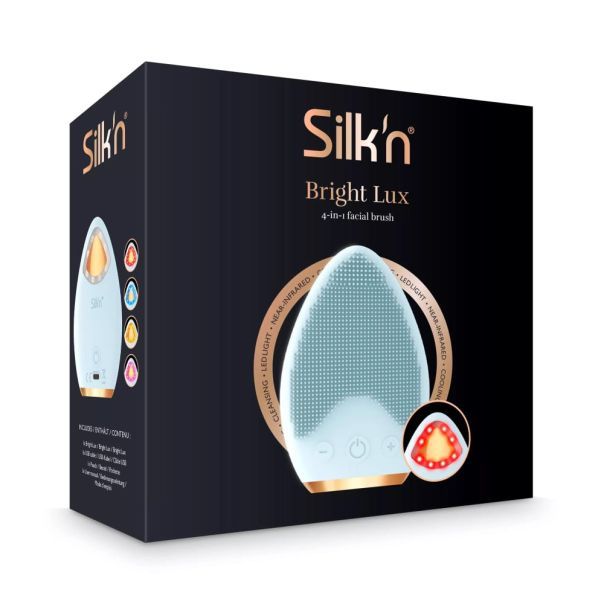 SilkN Silikonska četka za čišćenje lica Bright Lux, plava - FBX1PE1B001