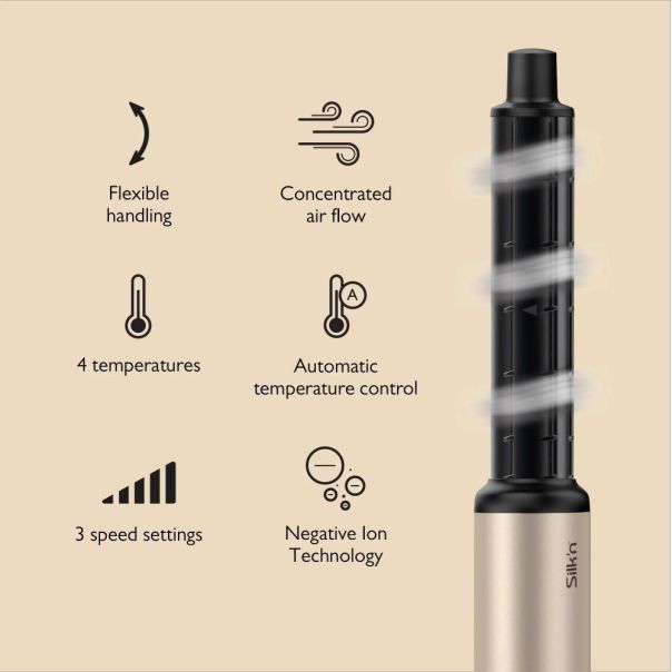 SilkN Stajler za kosu Silkyair Flex E1 5u1 - 500128