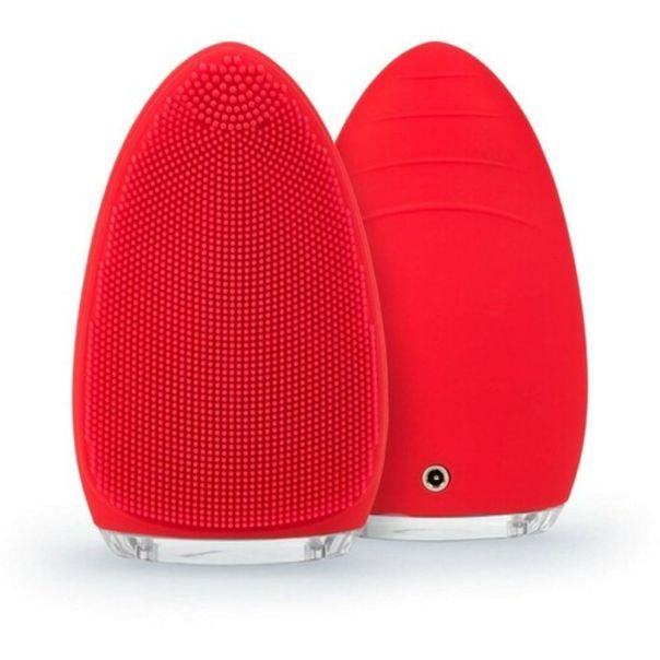 SilkN Silikonska četka za čišćenje lica Bright, crvena - FB1PE1001