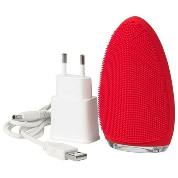 SilkN Silikonska četka za čišćenje lica Bright, crvena - FB1PE1001