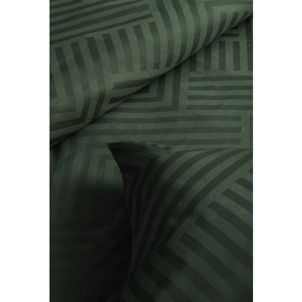 STEFAN Set posteljina 200x200cm Damast, tula zelena - 5004-tula.zelena