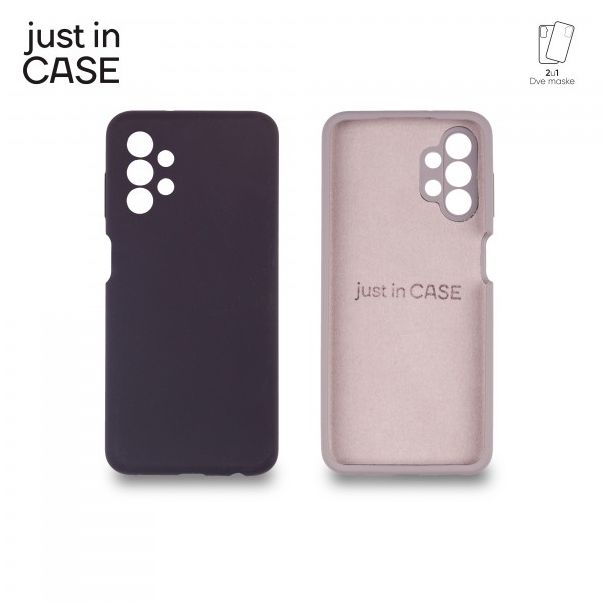 JUST IN CASE 2u1 Extra case MIX PLUS paket crni za A13 - MIXPL213BK
