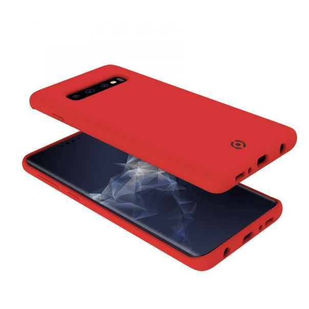 CELLY Futrola FEELING  za Samsung S10 +, crvena - FEELING891RD