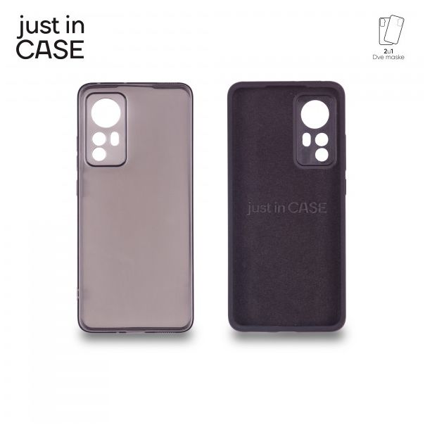 JUST IN CASE 2u1 Extra case MIX paket crni za Xiaomi 12 - MIX313BK