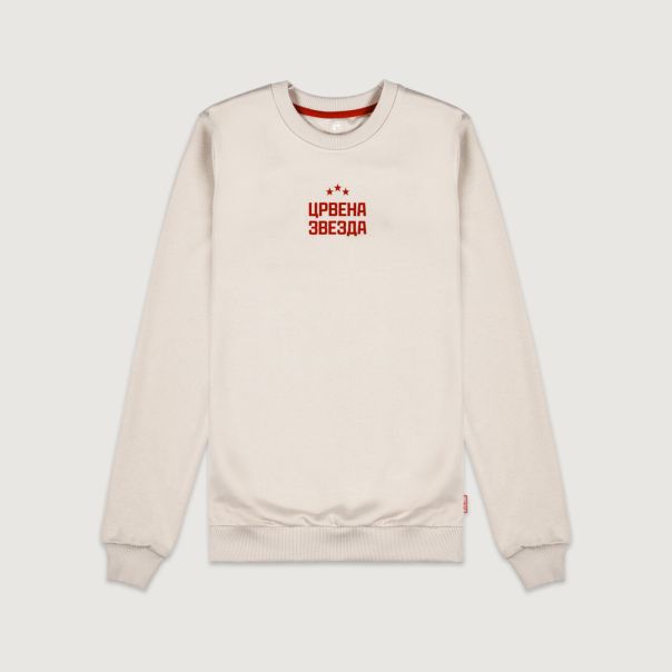 FK CRVENA ZVEZDA muški duks bež 1945-2025 - 502-25-7