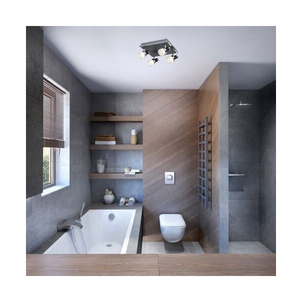 Rabalux Kupatilska rasveta Harold LED 20W crna (5024) - 5024-1