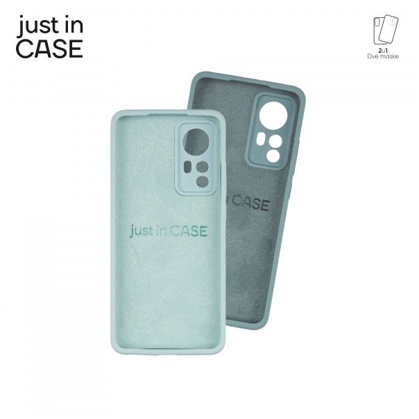 JUST IN CASE 2u1 Extra case MIX PLUS zeleni paket za Xiaomi 12 - MIXPL313GN