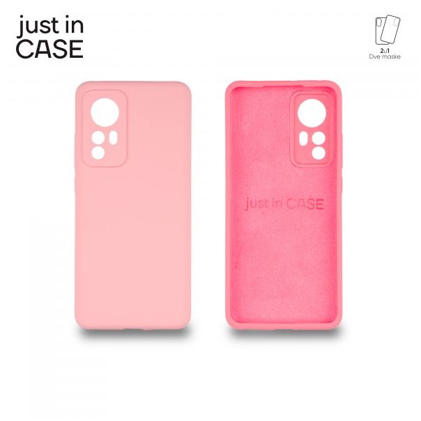 JUST IN CASE 2u1 Extra case MIX PLUS paket pink za Xiaomi 12 - MIXPL313PK