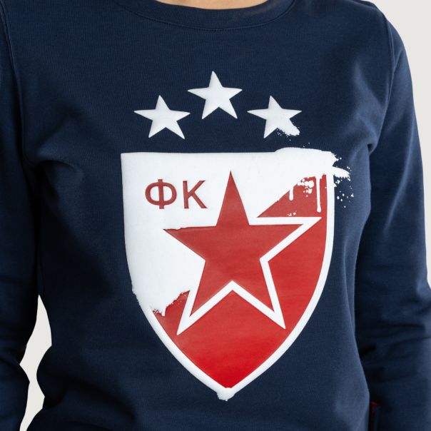 FK CRVENA ZVEZDA ženski duks teget - 504-25-4
