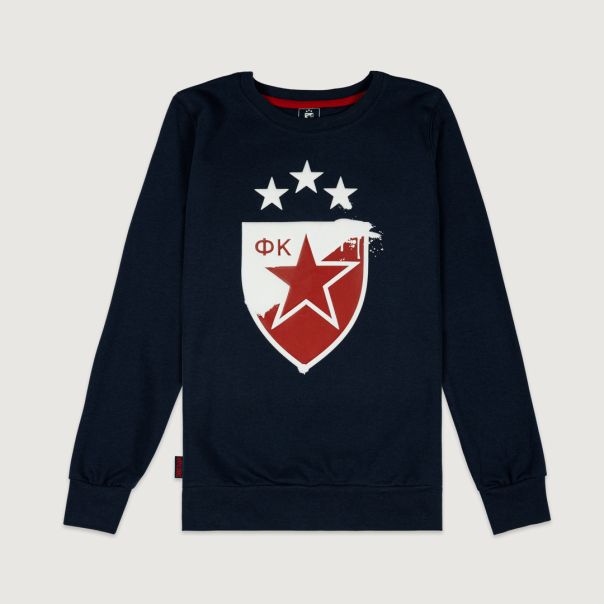 FK CRVENA ZVEZDA ženski duks teget - 504-25-4