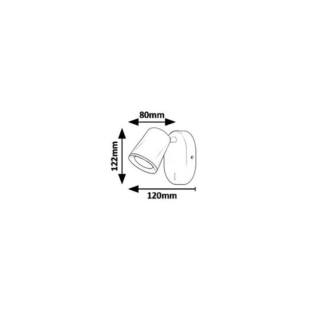 Rabalux Spot rasveta Solange LED 6W bela (5045) - 5045
