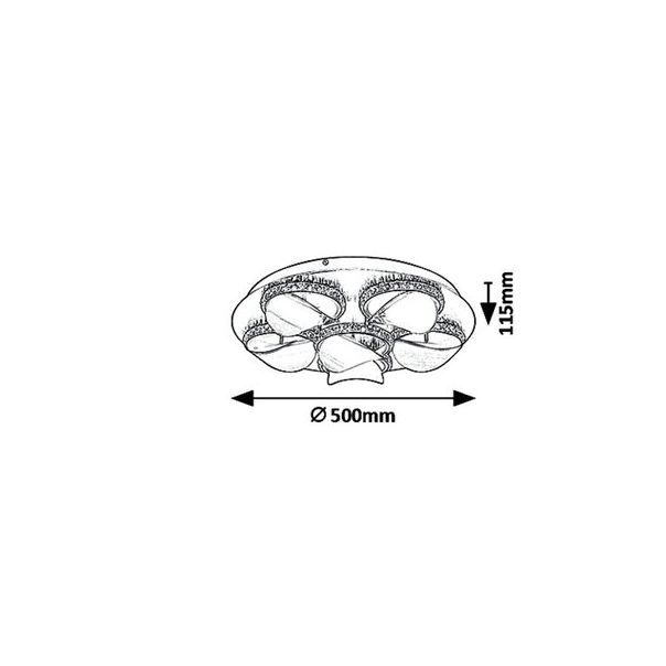 RABALUX Plafonjera Capriana LED 36W - 5051