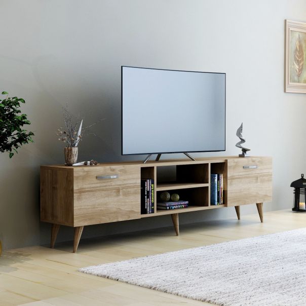 HANAH HOME TV komoda Rudy, braon - 505CRL1708
