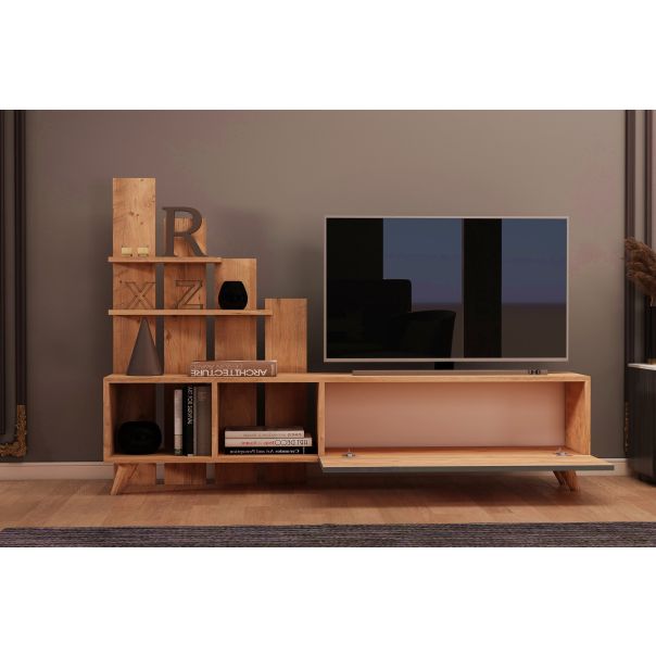 HANAH HOME TV komoda Vale, svetlobraon - 505CRL1911