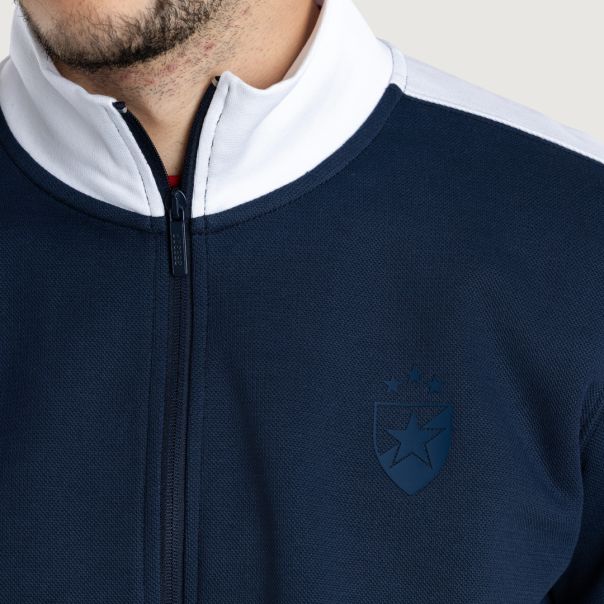 FK CRVENA ZVEZDA muška trenerka teget gornji deo - 506-25-4