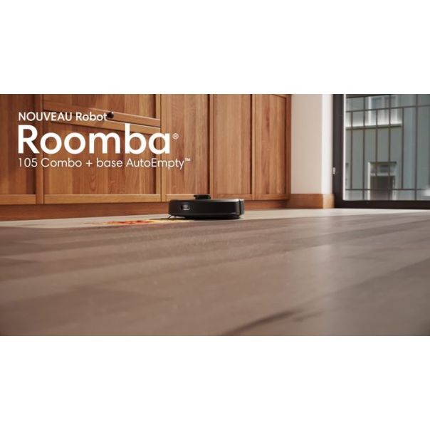 iROBOT Robot usisivač i brisač Roomba Combo 105+ crni - Y351040