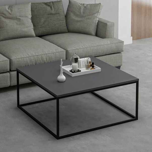 HANAH HOME Klub sto Loni, antracit - 506MNR1205