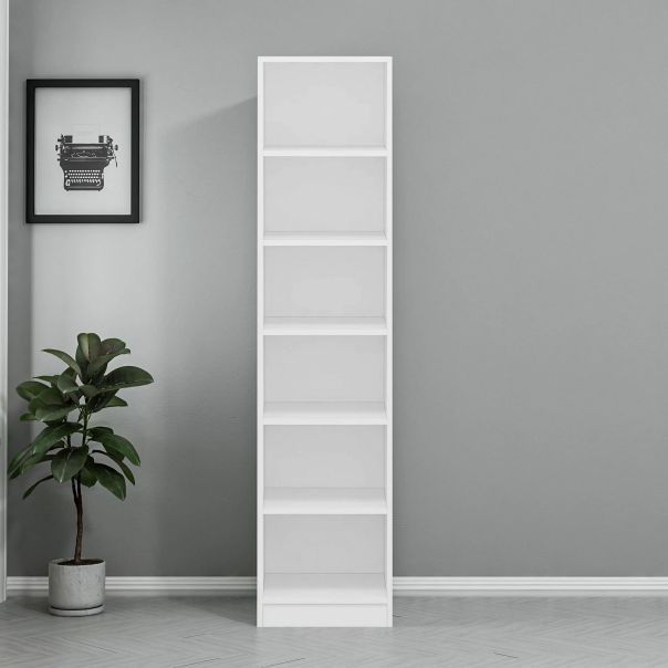 HANAH HOME Ormar Kale Raflı 210, bela - 506MNR2129