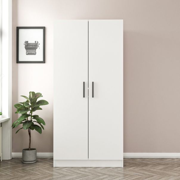 HANAH HOME Ormar Kale Chain 190, bela - 506MNR2138