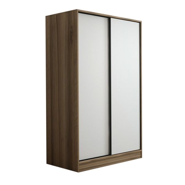 HANAH HOME Klizni ormar Kale 2314, braon/bela - 506MNR2314