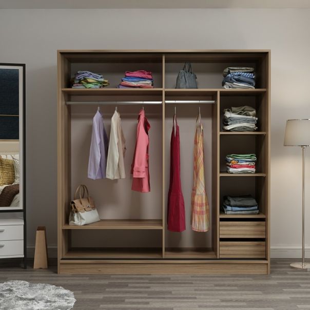 HANAH HOME Ormar Kale 3974, braon - 506MNR2532