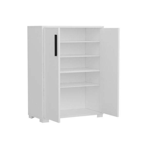 HANAH HOME Cipelarnik Lupa, bela - 506MNR3328