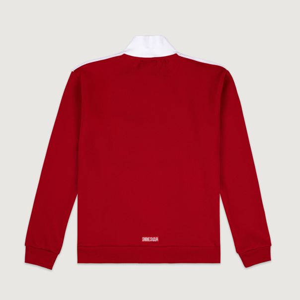 FK CRVENA ZVEZDA ženska trenerka pike crvena  gornji deo - 507-25-5