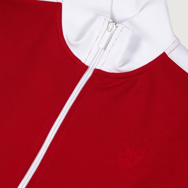 FK CRVENA ZVEZDA ženska trenerka pike crvena  gornji deo - 507-25-5