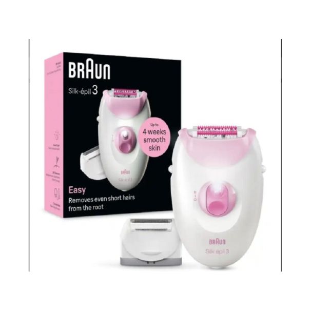 BRAUN Depilator Legepil SE3-031 pnkbox - 507334