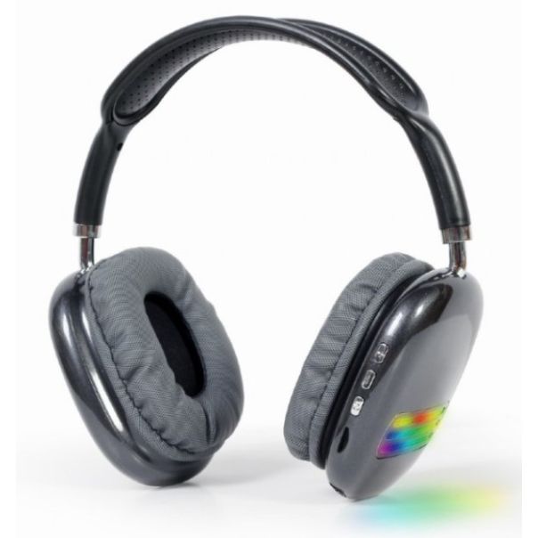 GEMBIRD Bežične slušalice BHP-LED-02-BK, crna - 43525