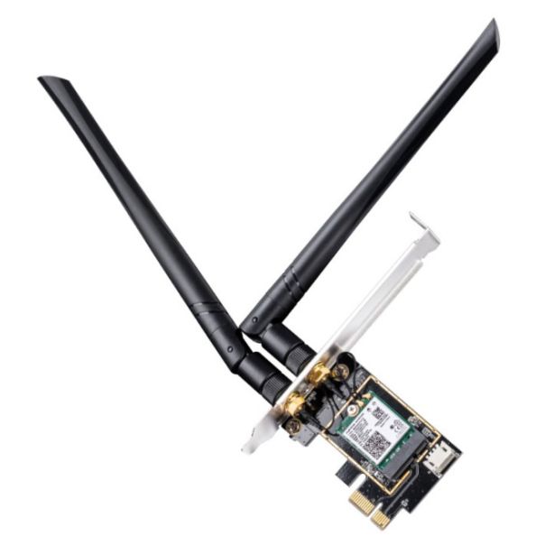 CUDY WE3000 AX5400 Wi-Fi 6E + BT5.2 PCI Express Adapter - 43584