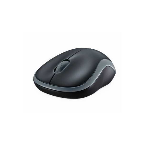 LOGITECH Bežični miš za laptop M185, sivi - 5099206027275
