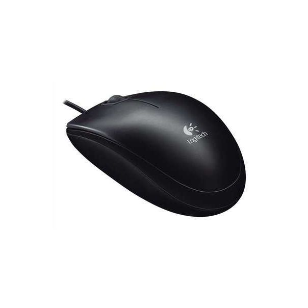 LOGITECH Žični miš B100, crna - 5099206041271