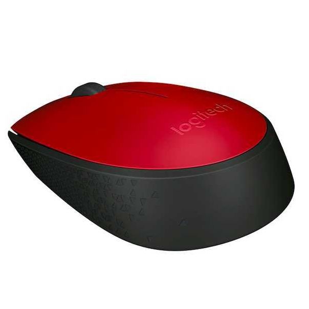 LOGITECH Wireless Mouse M171 - EMEA -  RED - 910-004641