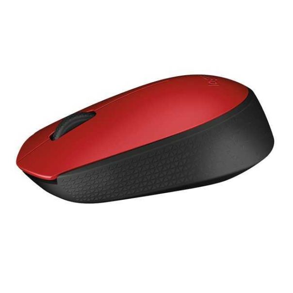 LOGITECH Wireless Mouse M171 - EMEA -  RED - 910-004641