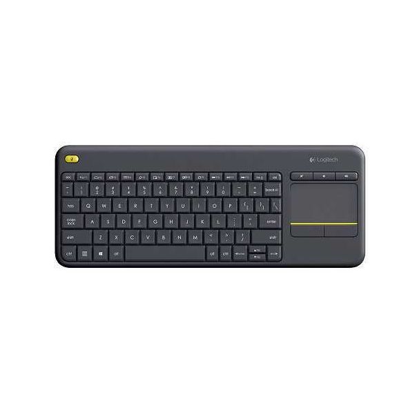 LOGITECH Bežična tastatura K400 Plus Touchpad YU, crna - TAS01048