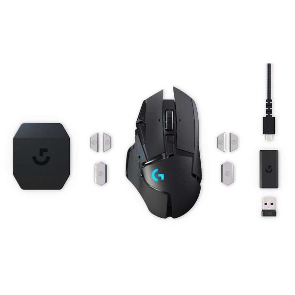 LOGITECH Gaming bežični miš G502 Lightspeed sa HERO 16K senzorom, crni - 910-005567