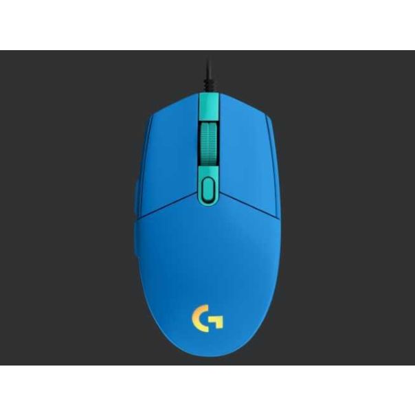 LOGITECH Gaming miš G102 Lightsync USB, plavi - 5099206089211