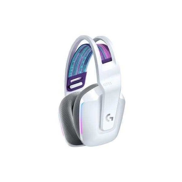 LOGITECH Bežične gaming slušalice G733 Lightspeed RGB, bele - 5099206089532